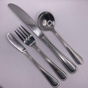 Oneida NEW RIM Stainless 18/10 Glossy Outline Flatware Replacement 3 PIECE READ